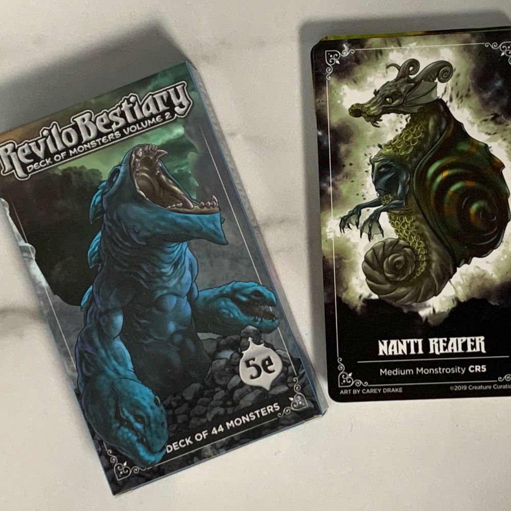 Revilo Bestiary Deck of Monsters 2